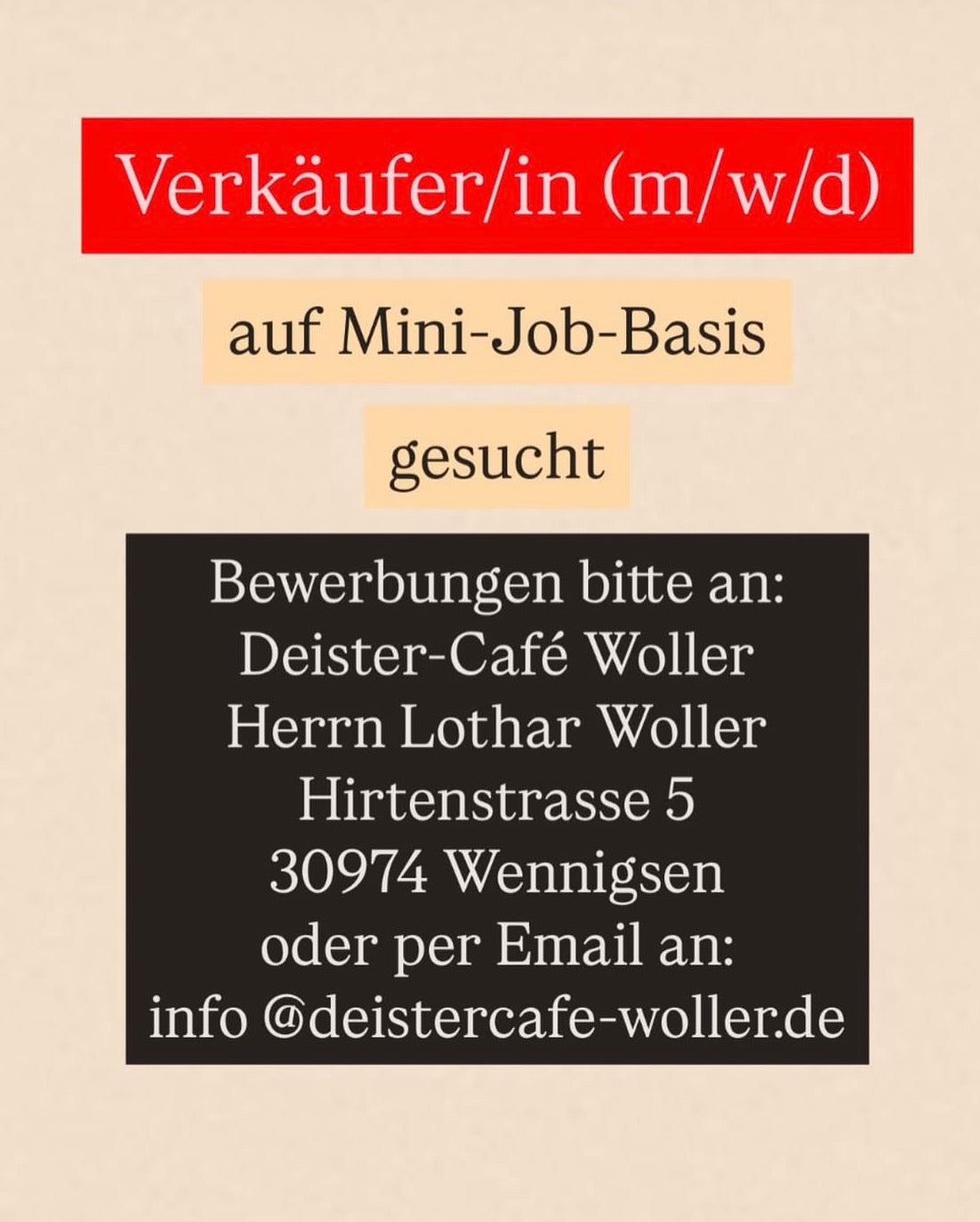 Mini Job